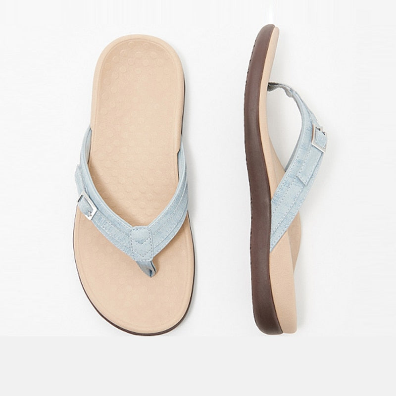 MCCKLE Women Non Slip Flip Flop Slippers Woman Summer Ladies Shoes Comfortable Casual Beach Slides Female Soft New Footwear