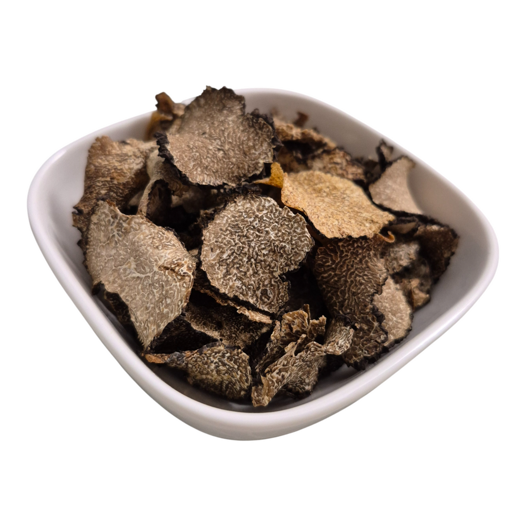 Italian Dried Black Truffle Slices (Tuber uncinatum) – Natural Organic Premium-quality