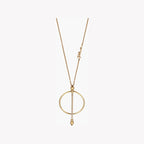 Just Cavalli Gold Brass Necklace