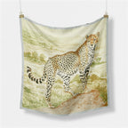 Printed mesh scarf