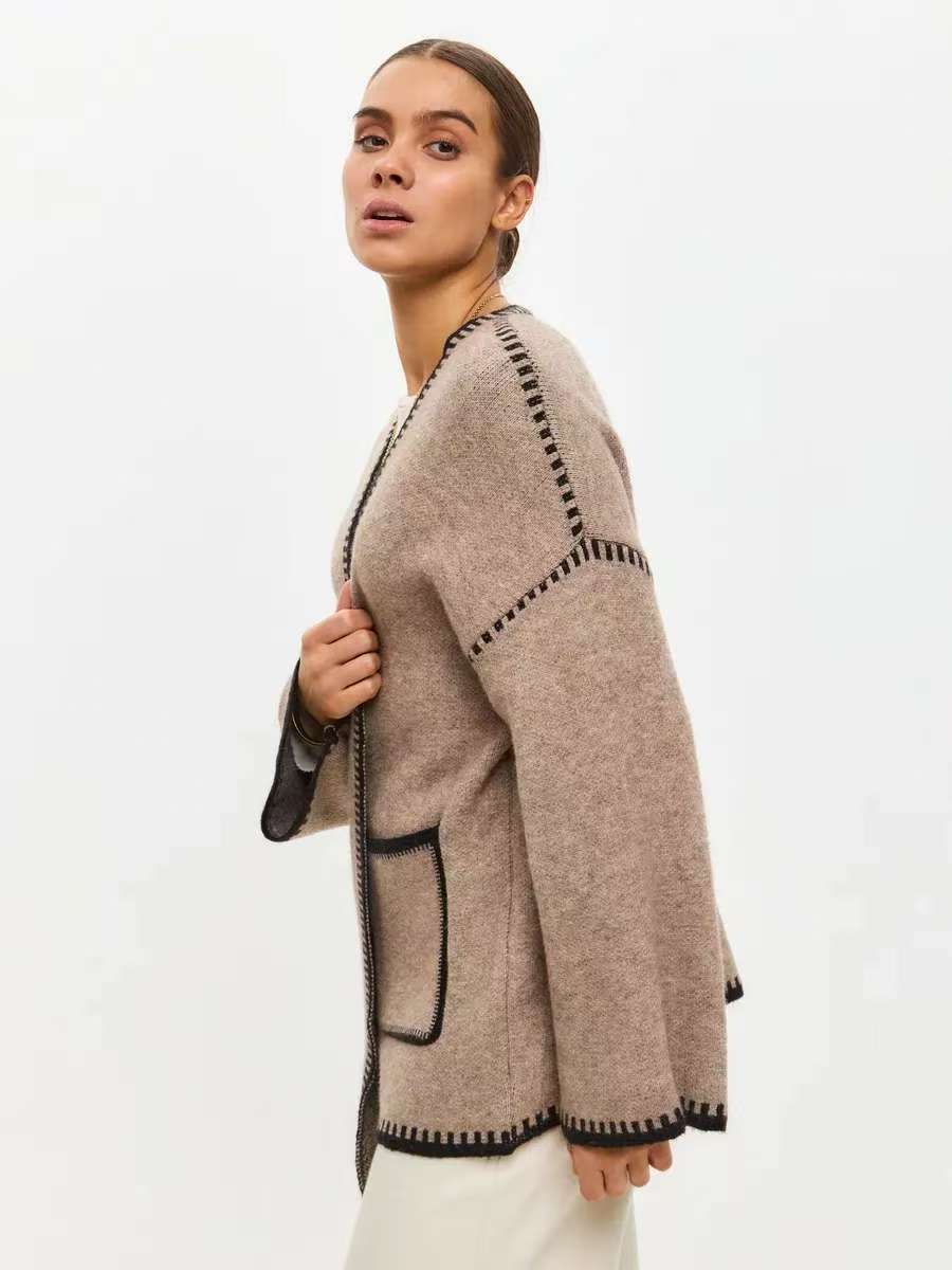 Cashmere-like Cardigan