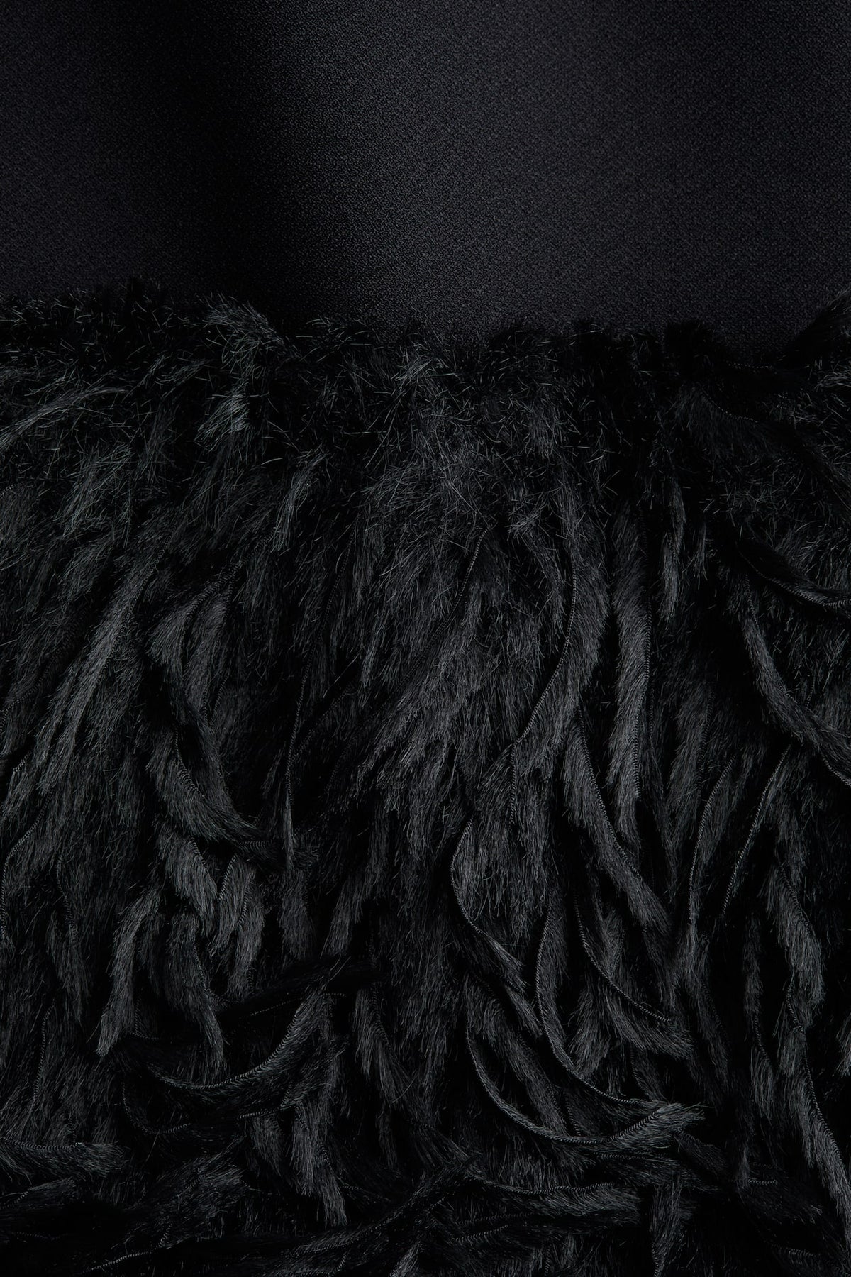 Ostrich feathers Top