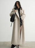 Maxi wool coat