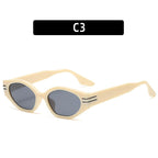 Fashion Vintage Cat Eye Sunglasses Women Men Luxury Brand Designer Popular Travel Small Frame Sun Glasses Sexy Ladies UV400