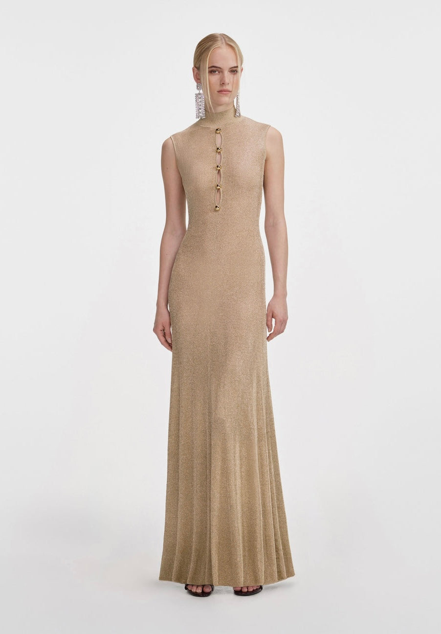 Lurex Maxi dress
