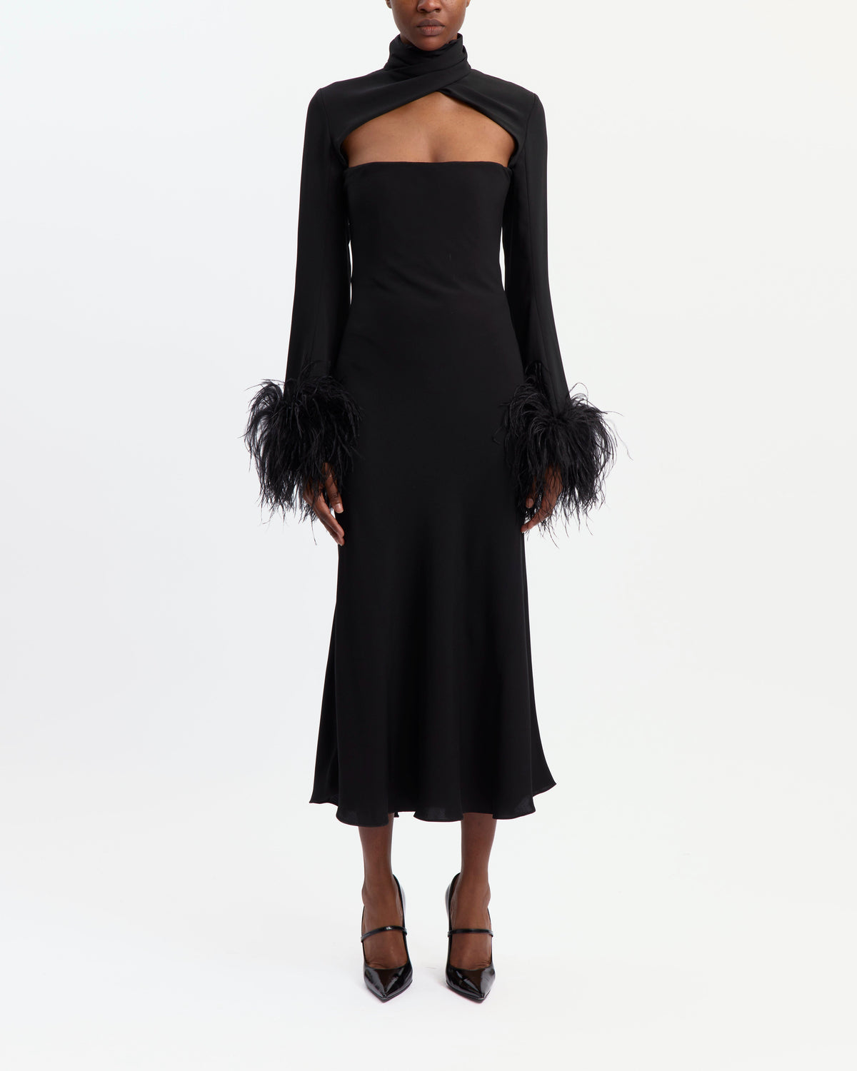 Ostrich Feather Dress