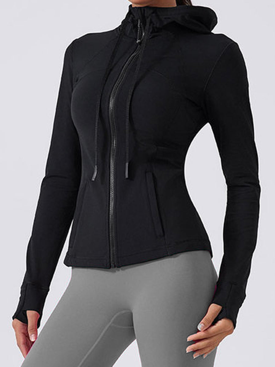 BareWarm Sculpt Hooded Jacket