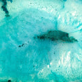 Small Aqua Agate/Single Piece/Crystal/Gemstone/Quartz Organic Edge Side/Drink/Table