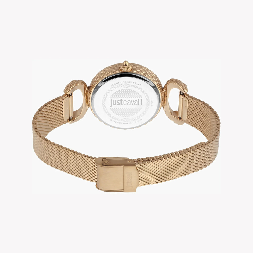 Just Cavalli Women's Rose Gold Watch, Elegant Design | Jc1l148m0245