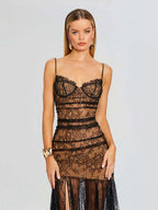 French lace dress