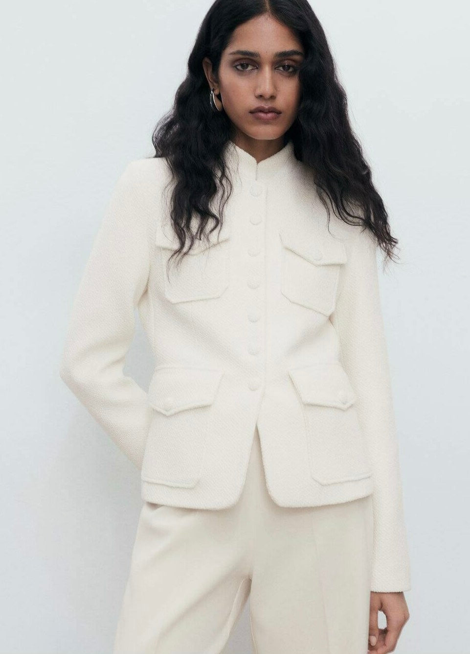 Pocket flap jacket