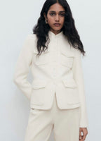 Pocket flap jacket