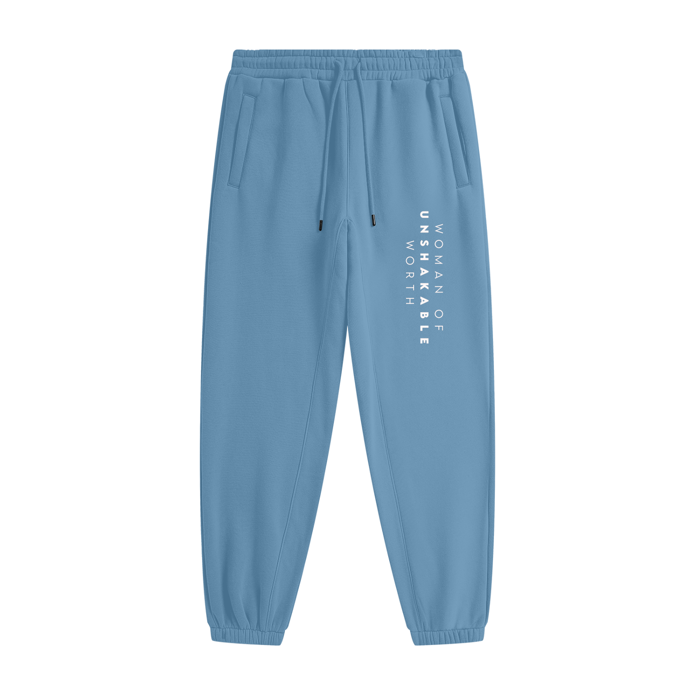 woman of unshakable worth Fleece Joggers
