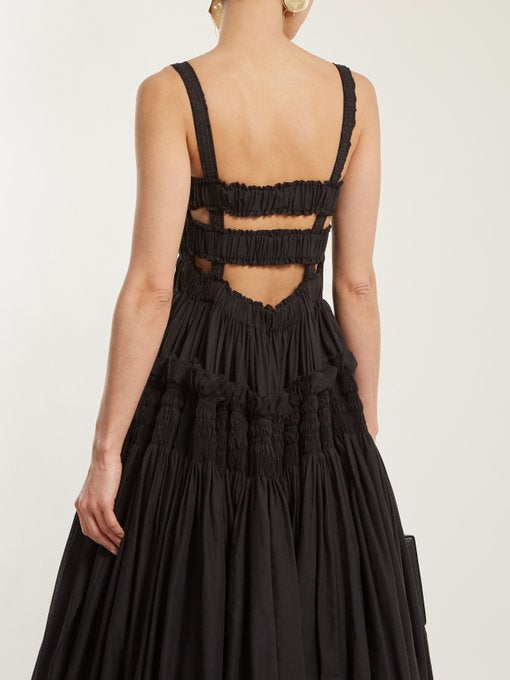 French Ruffle Dress
