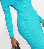 Ruffles Knitted Dress