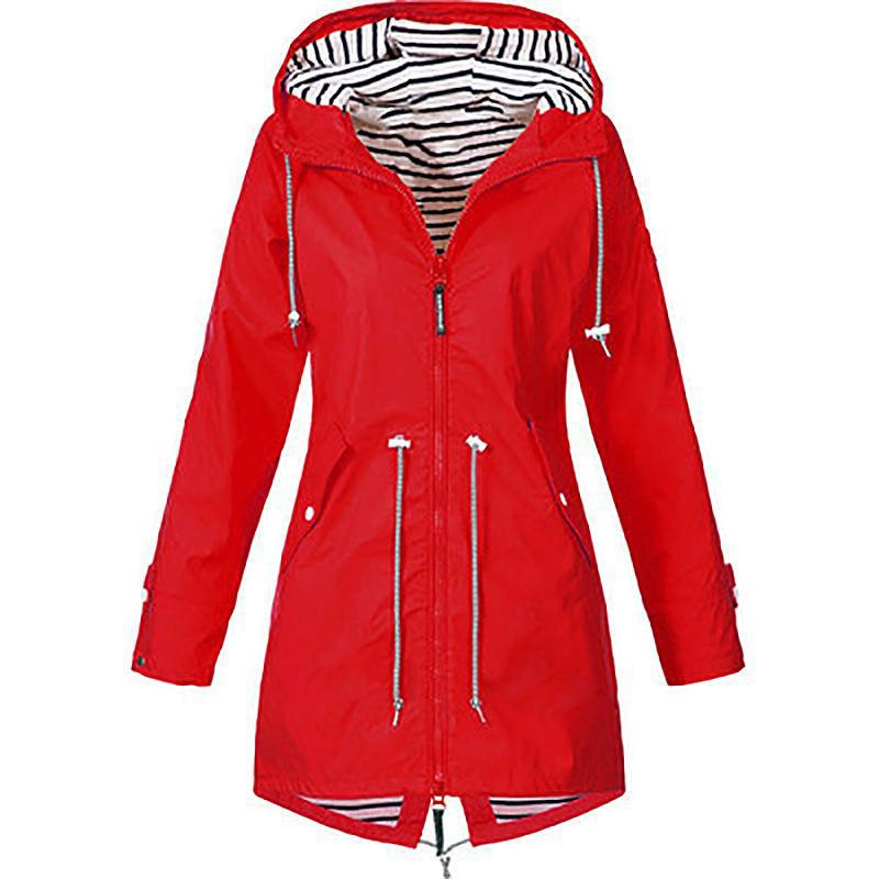 Zipper women's three in one outdoor hooded mountaineering jacket