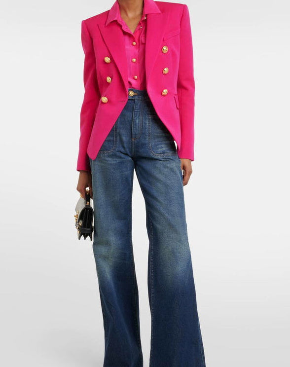 Lapel Collar Blazer