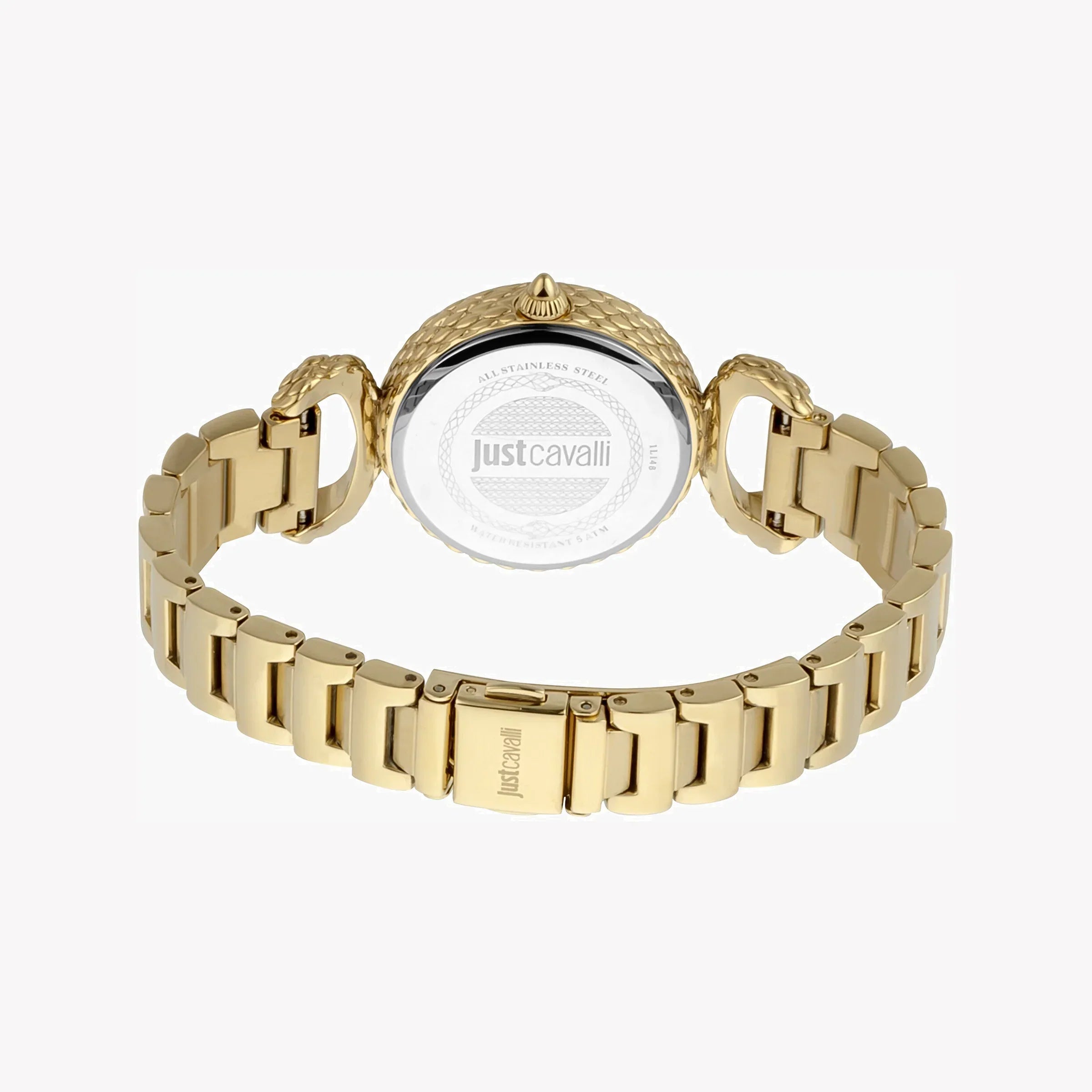 Just Cavalli Women's Gold Watch, Champagne Dial | Jc1l148m0065