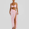 Tie-Up Long Dress