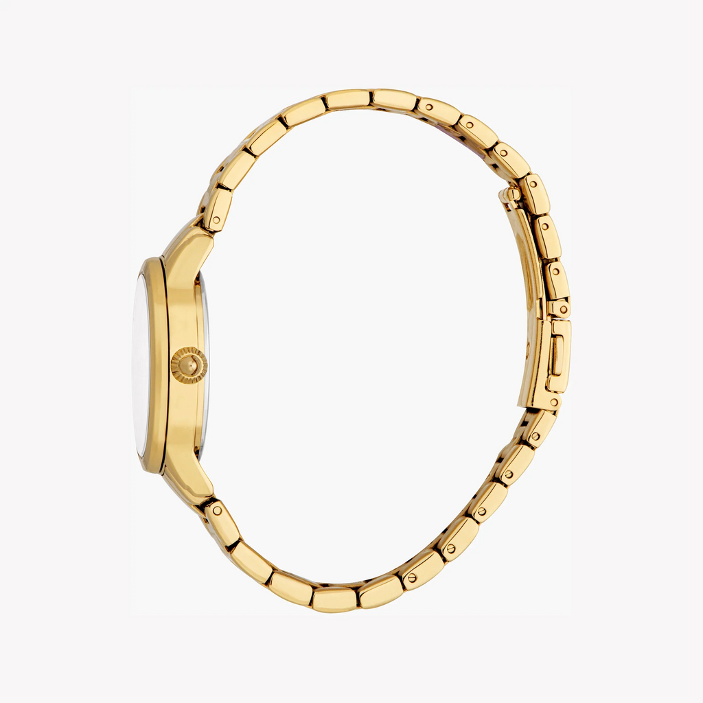 Just Cavalli Women's Gold Alloy Watch, Silver Dial | Jc1l334m0055