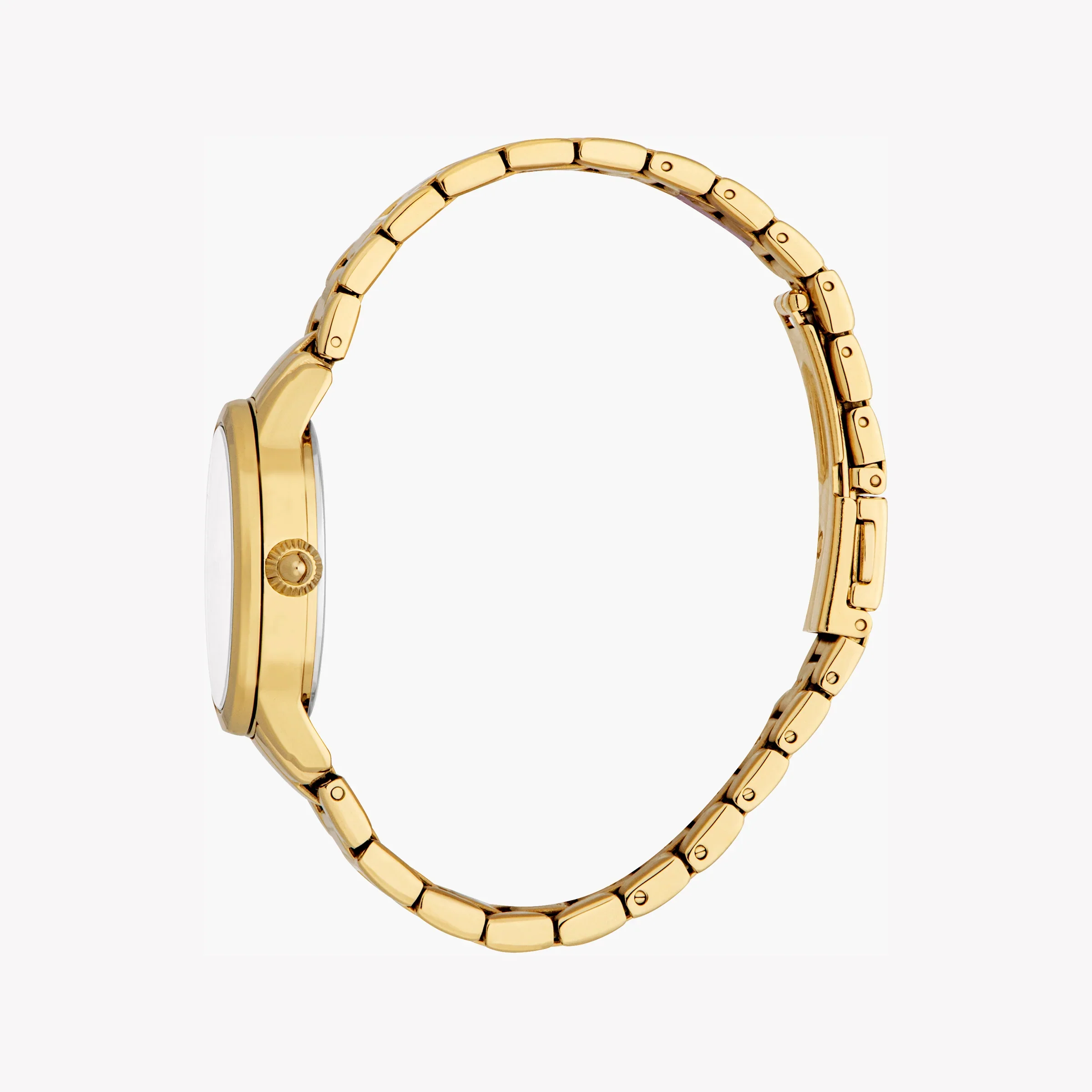 Just Cavalli Women's Gold Alloy Watch, Silver Dial | Jc1l334m0055