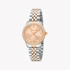Just Cavalli Two-Tone Watch, Rose Gold Dial | Jc1l315m0095