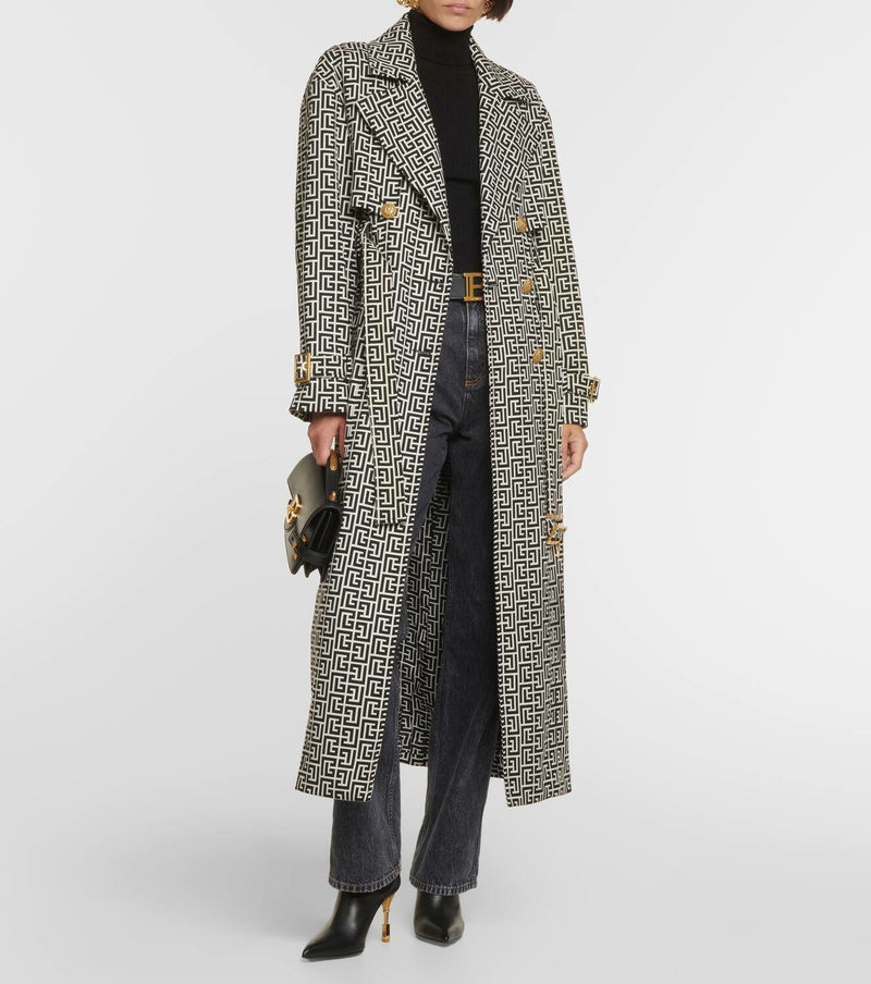Monogram Trench Coat