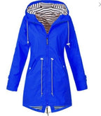 Zipper women's three in one outdoor hooded mountaineering jacket