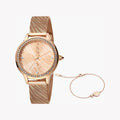 Just Cavalli Women's Rose Gold Watch, Elegant Dial | Jc1l146m0075