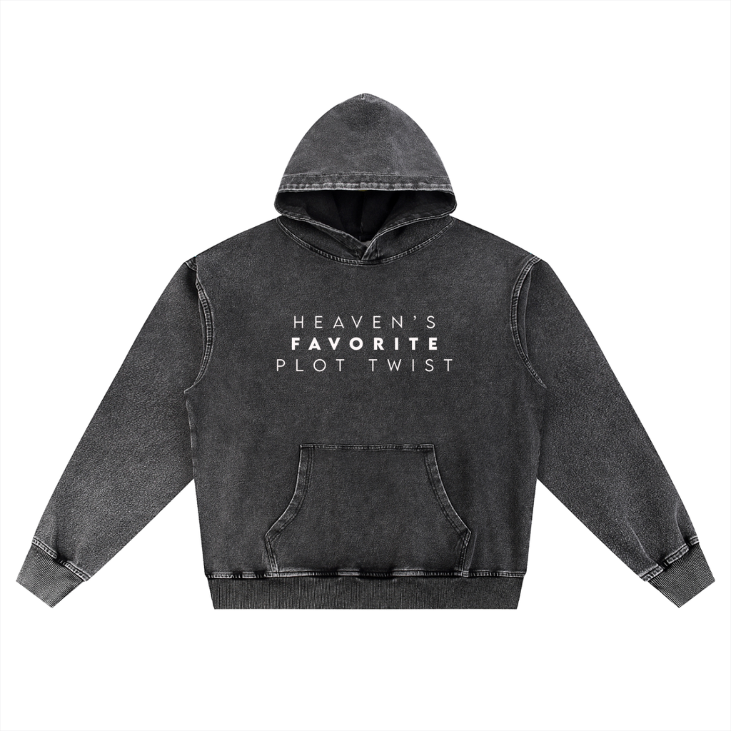 Heavens Favorite Plot Twist Oversized Hoodie