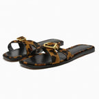 Women's Slippers Sandals Woman Flat Sandals Casual Round toe Luxury Slipper