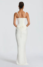 Drape Satin Dress