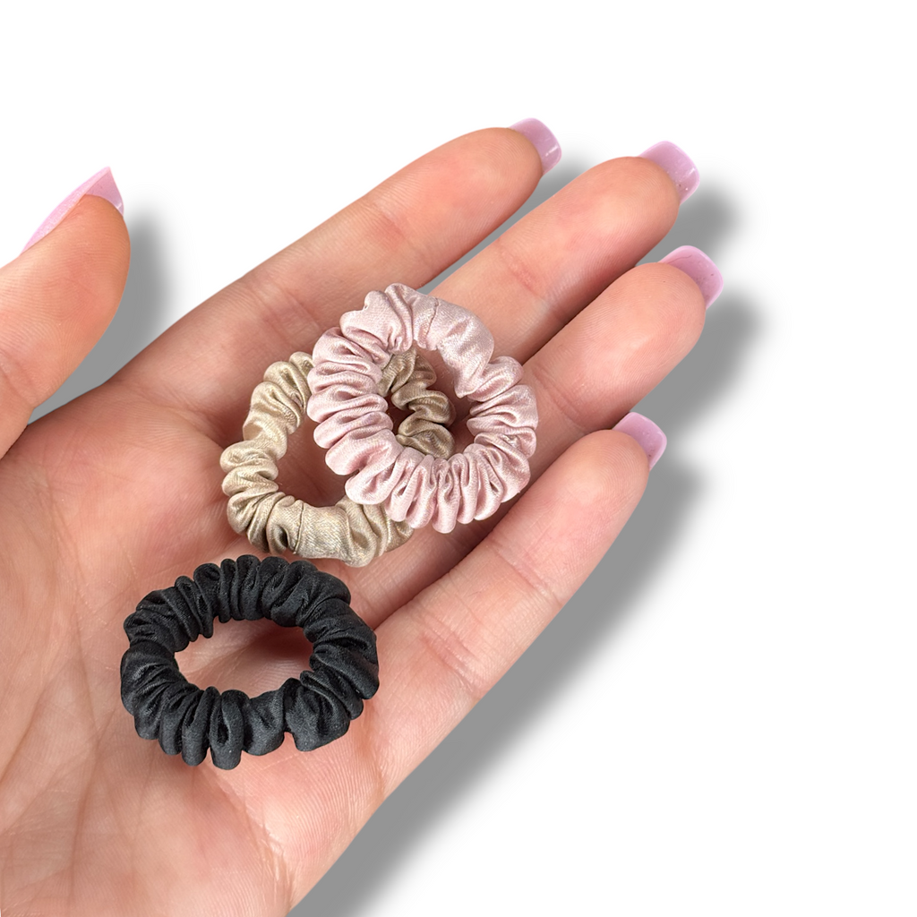 Tinies Silk Scrunchie Set - Classic Set