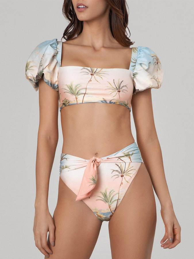 New One Piece Swimsuit Big Breasts Slim Bikini