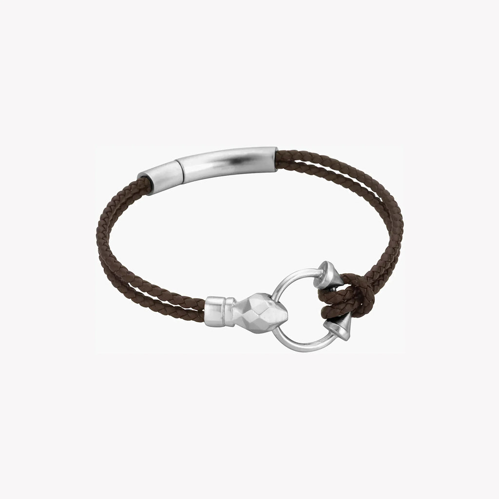 Just Cavalli Men's Bracelets, Silver Stainless Steel | Jcbr50100200