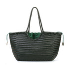 Large capacity woven bag for women