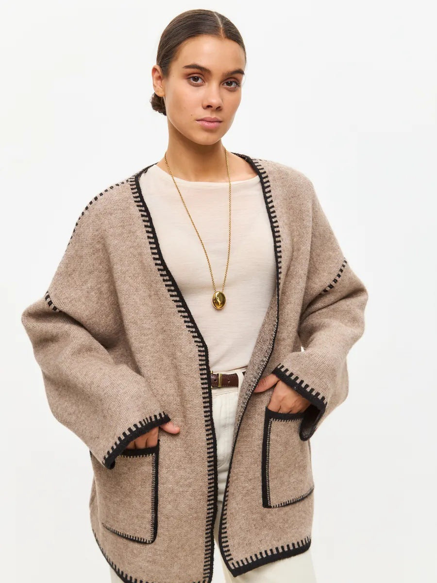 Cashmere-like Cardigan