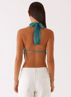 Backless Cut-Out Top