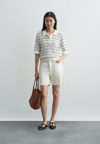 Quilted woven bag
