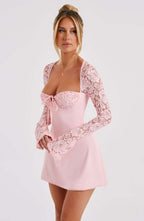 Bustier Lace long Dress