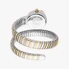 Just Cavalli Two-Tone Watch, Silver Dial | Jc1l301m0065