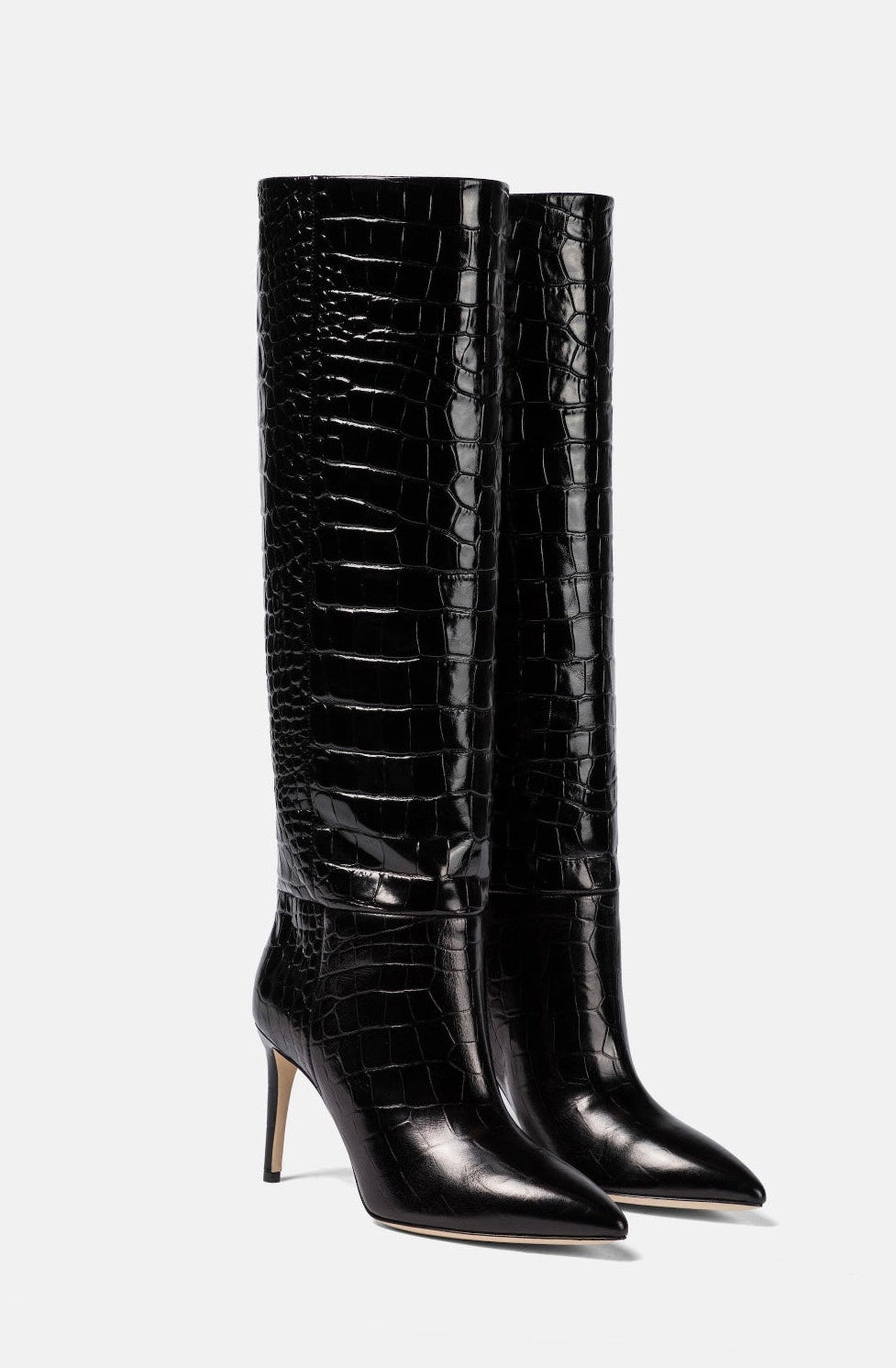 Crocodile Print Boots
