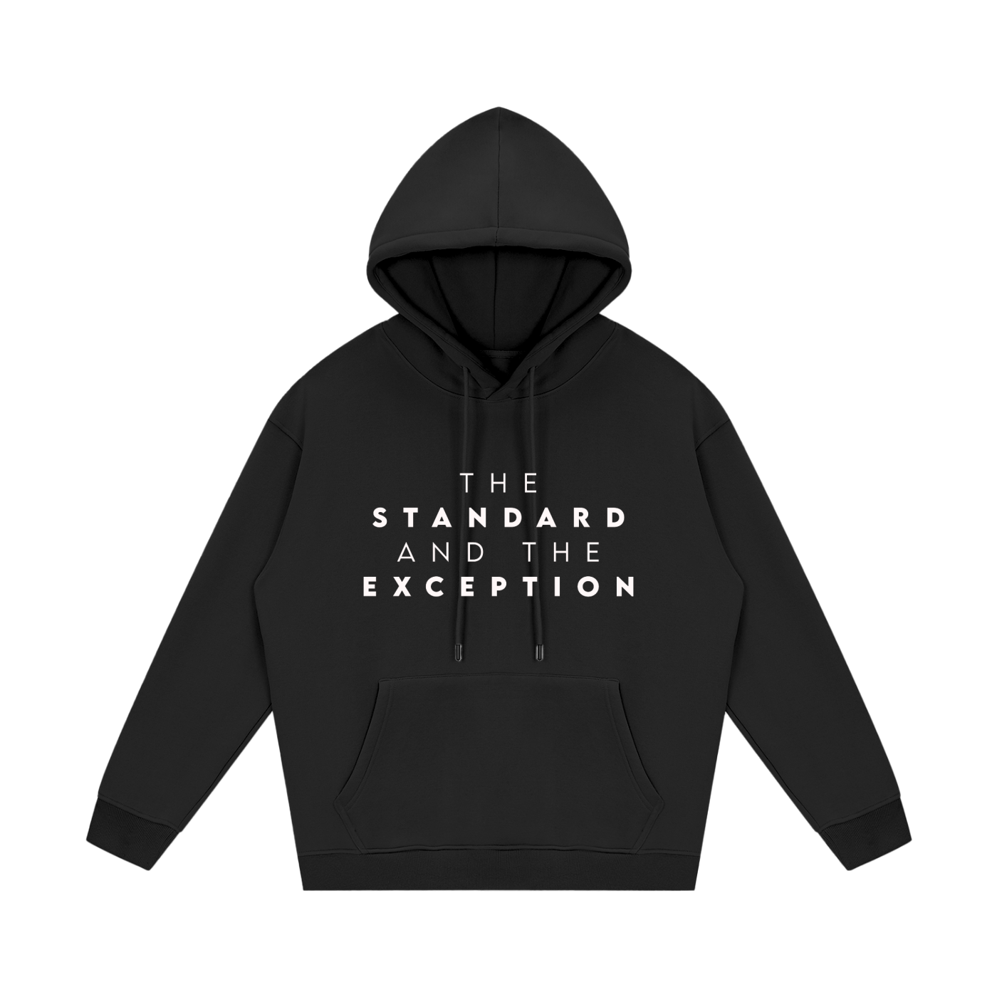 The standard and the exception Fleece Hoodie-10