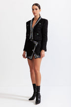 Crystal Tweed Blazer