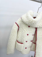 Winter New Women Fashion High Quality Double Breasted Warm Jacket Female Casual Outerwear Coat 2 Color Rmsx 8.22