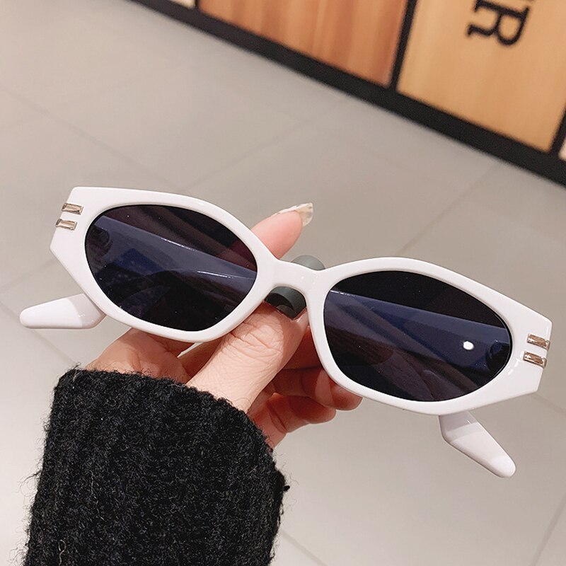 Fashion Vintage Cat Eye Sunglasses Women Men Luxury Brand Designer Popular Travel Small Frame Sun Glasses Sexy Ladies UV400