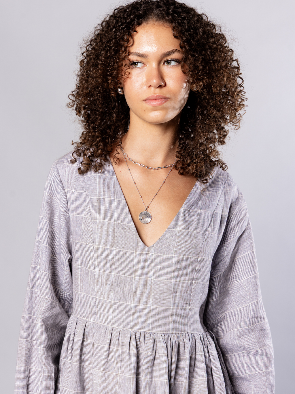 Sterling Silver Medallion Necklace – Day | No More Nobody