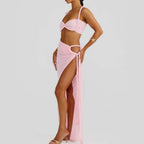 Tie-Up Long Dress