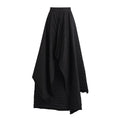 Original Custom Design Sense Irregular Large Skirt Pleated Dress Women