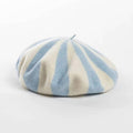 Wool Striped Beret